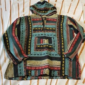TRIBAL BAJA DRUG RUG HOODIE